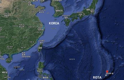 From Korea to Rota Island