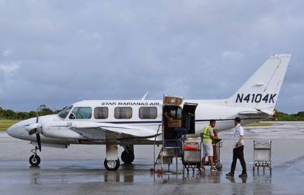 Light aircraft at Star Mariana Airport